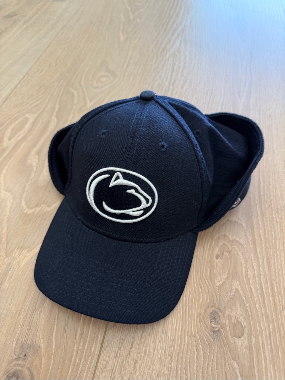New Era Penn State Hat with Ear Flap